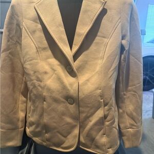 Womens Tan Blazer Jacket mp14